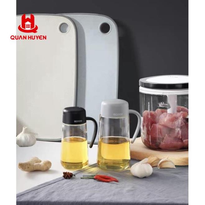 Bình đựng dầu ăn, nước mắm ECOCO có nắp mở tự động cao cấp
