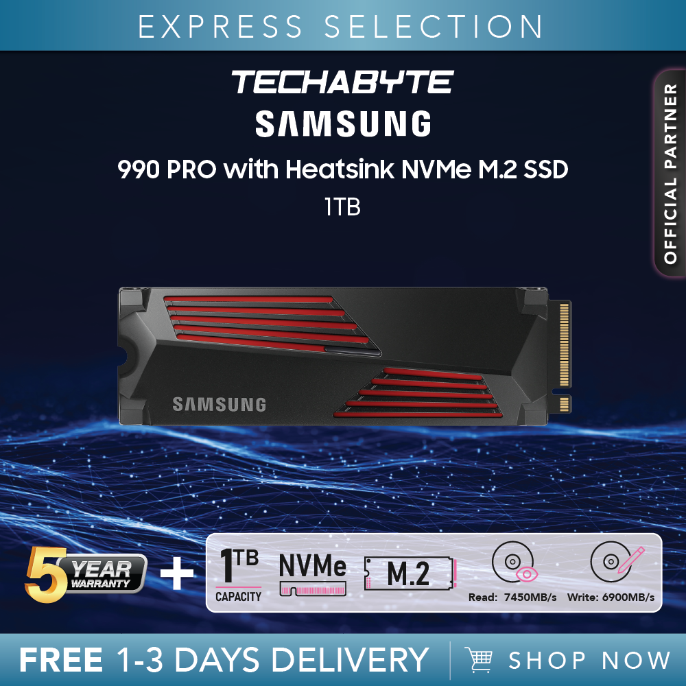 Samsung 990 PRO 2TB (met heatsink)