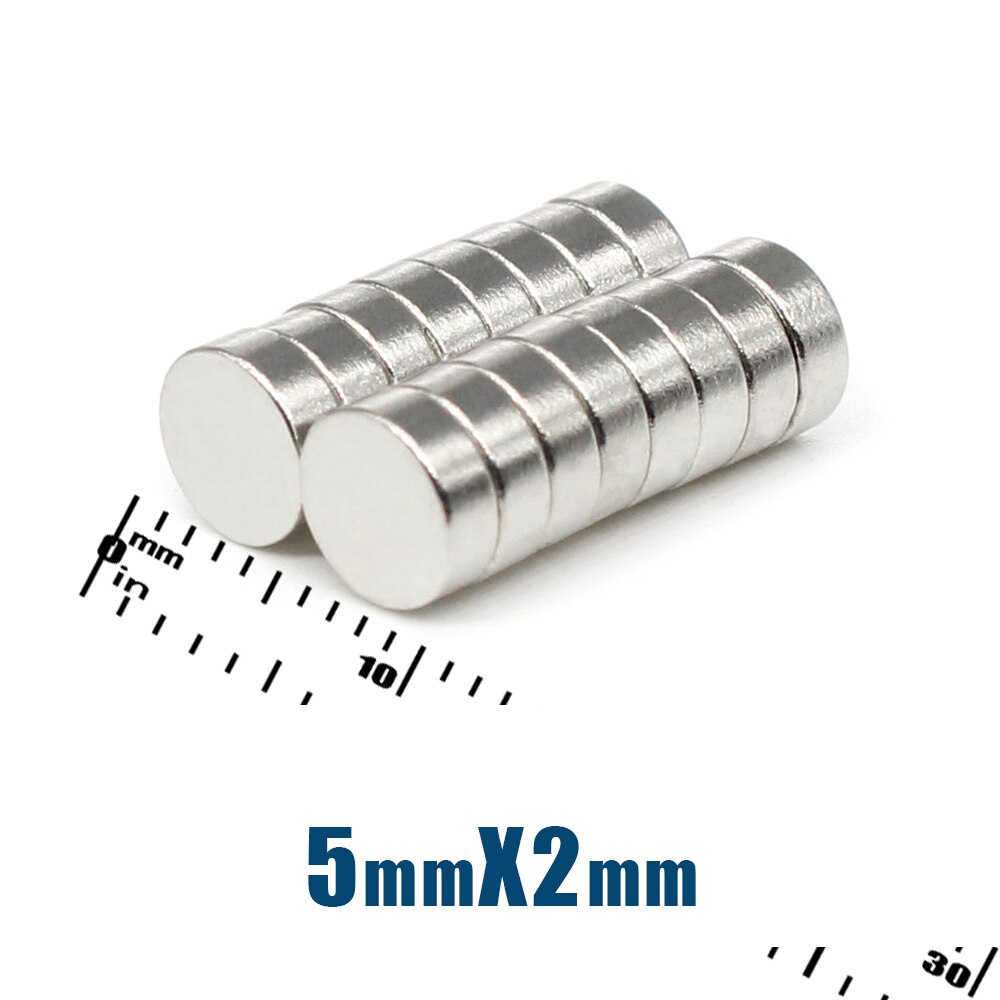 Nam châm viên 5x2mm set (100 viên ) siêu mạnh
