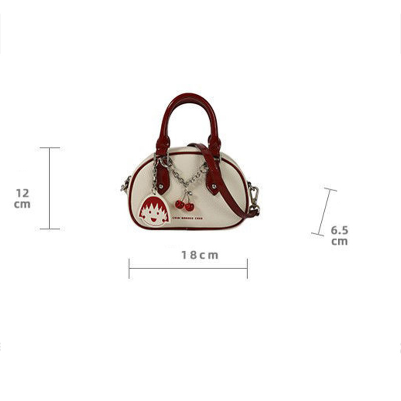C&K Cherri Maruko-chan x Southerly Wind Peach Handbag