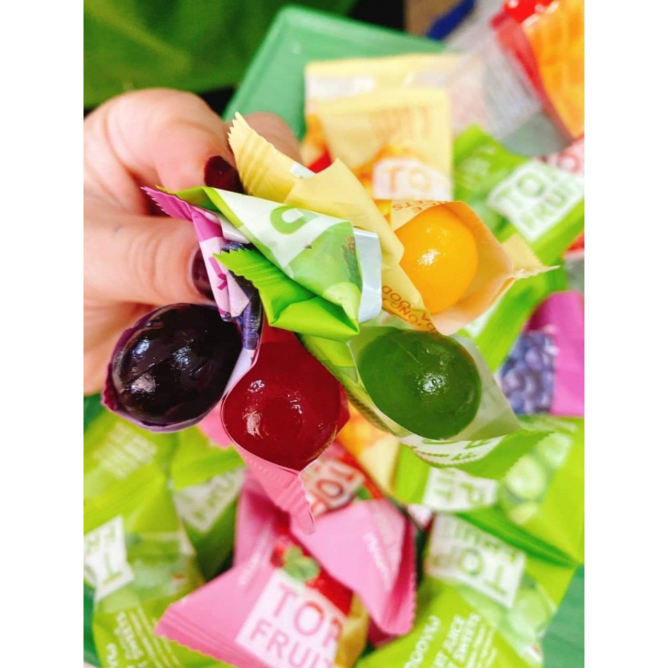 [Hcm] [ĂN LÀ GHIỀN] Gói Kẹo dẻo trái cây TOP FRUIT COOWY