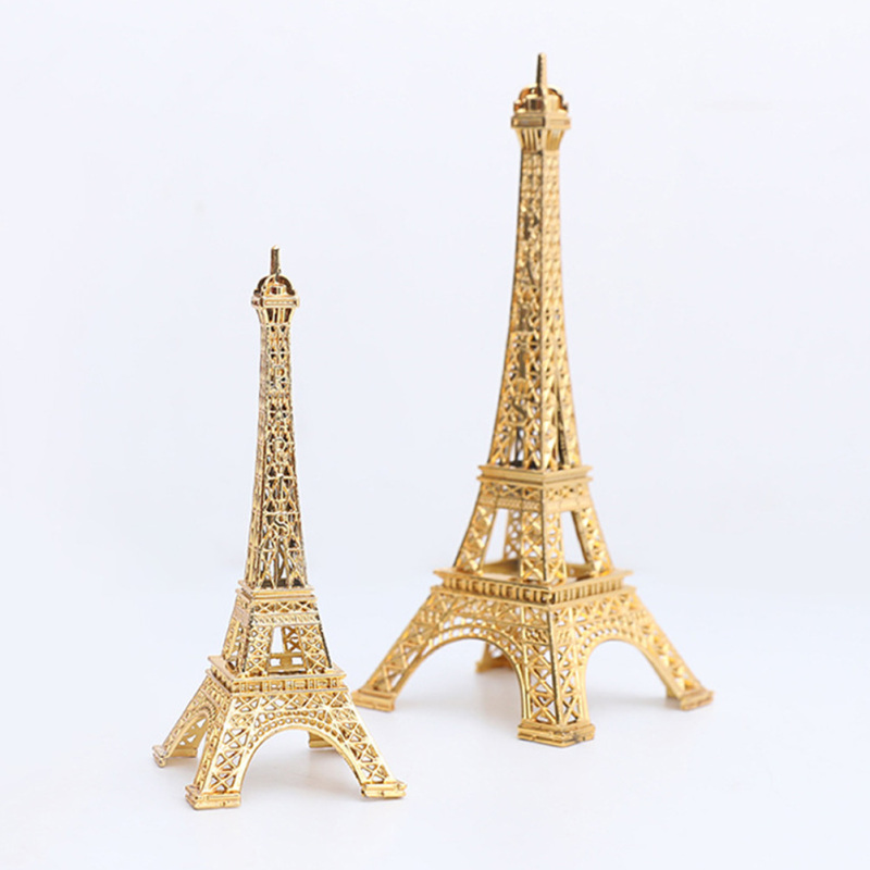 VORCOOL Vintage Hình Tháp Eiffel Sắt Tháp Eiffel Trí Máy Tính Để Trí Nhà
