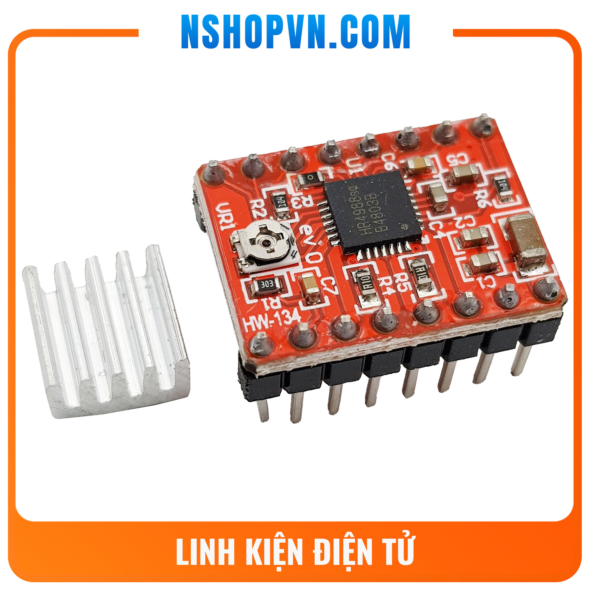 Mạch Điều Khiển Động Cơ Bước A4988