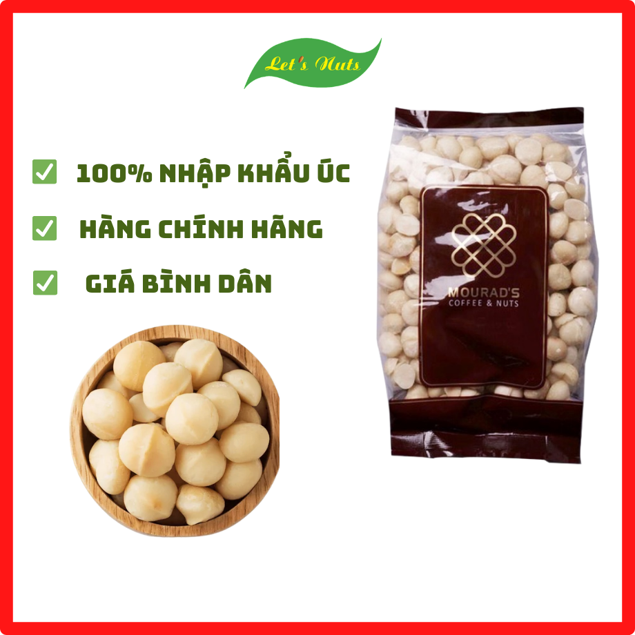 Nhân hạt mắc ca mourads túi 500g