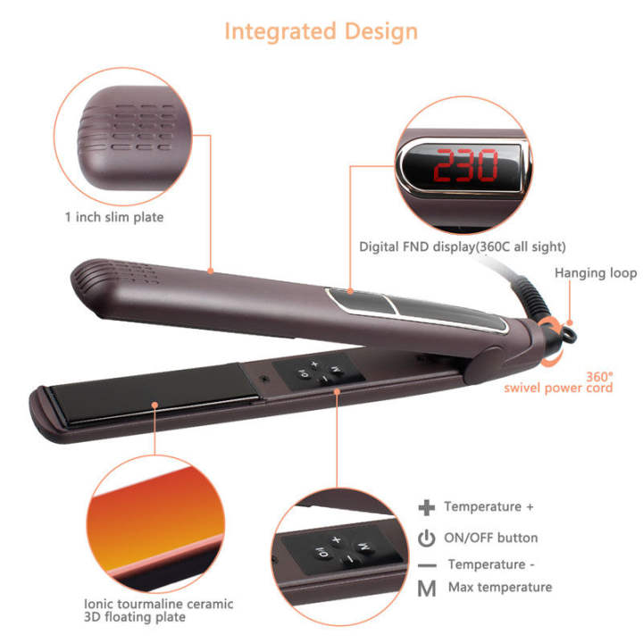 hot tools slim plate straightener