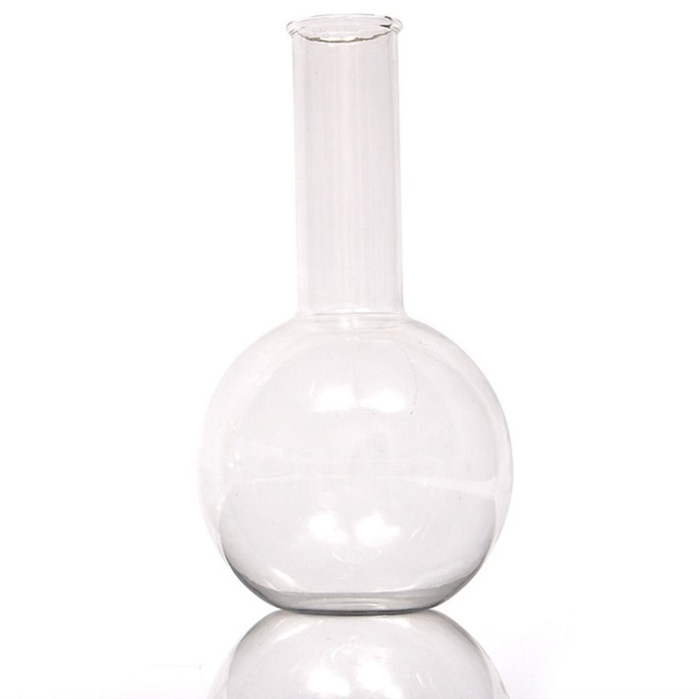 JUZHUFEI Borosilicate Bình Sôi Vol.250ml Trong suốt Vật tư thí nghiệm Đáy phẳng Thiết bị phòng thí nghiệm Thử nghiệm thí nghiệm hóa học
