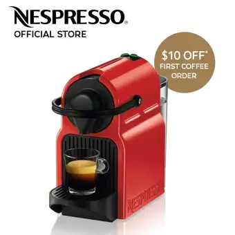 Inissia Coffee Machine Red Inissia Coffee Machine Red