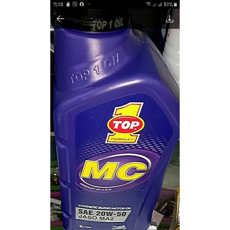 top 1 motor oil synthetic 1liter Lazada PH