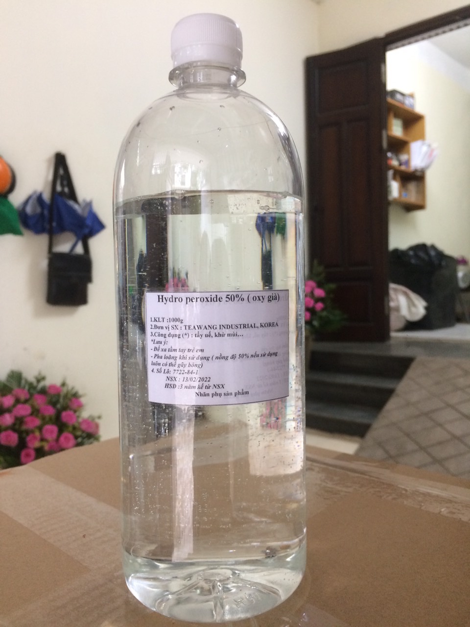HYDRO PEROXIDE 50% (OXY GIÀ) - 1000G