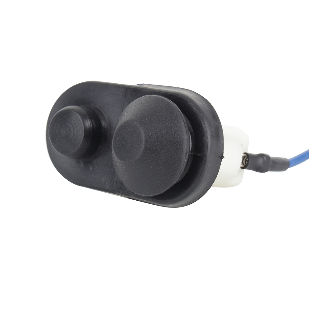 Cuque Interior Door Light Lamp Switch Button Universal Car Door Light Switch Black with open the alarm and flashing function Automobile Auto Vehicle Interior parts