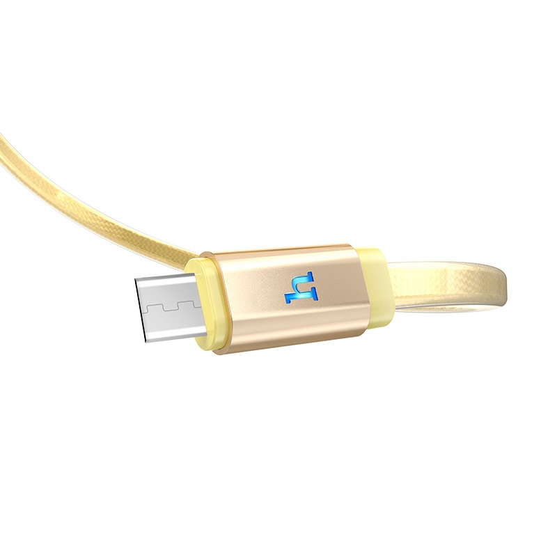 Cáp Sạc Nhanh Hoco UPL12/UPL12Plus MicroUSB - Cho Android - Có Đèn LED - BH 12 Tháng