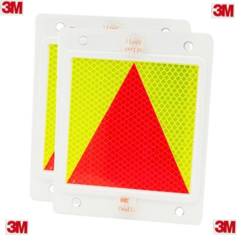 3M Probation Car Plate (P Plate) 2 Pcs / Front & Back Lazada Singapore