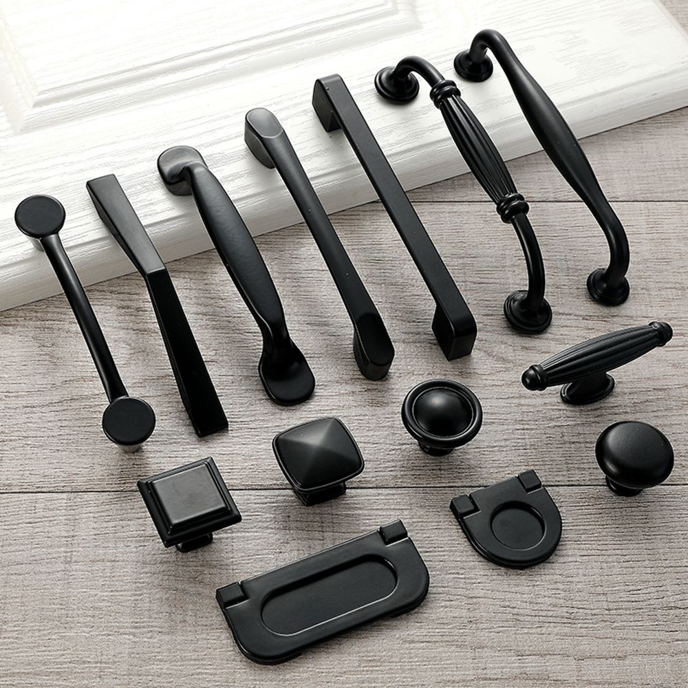 KGASBT with Screw Solid Aluminum Alloy Home Improvement Door Pulls Wardrobe Cupboard Knobs Drawer Pulls Cabinet Handles Furniture Hardware