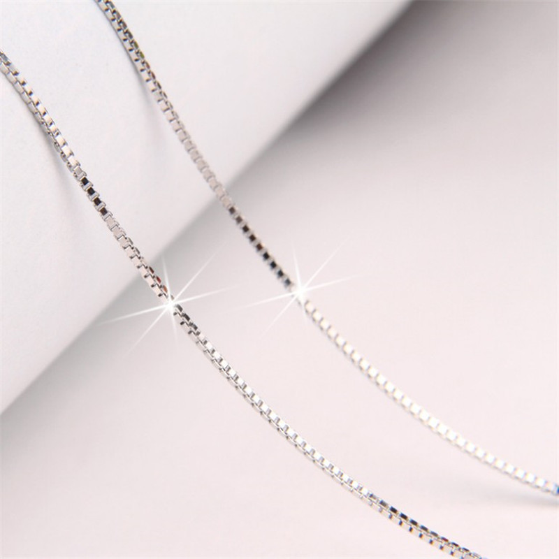 Dây Chuyền Bạc Nữ Cao Cấp Dây Chuyền Bạc Trơn Sợi Mì DC-005 Bảo Ngọc Jewelry