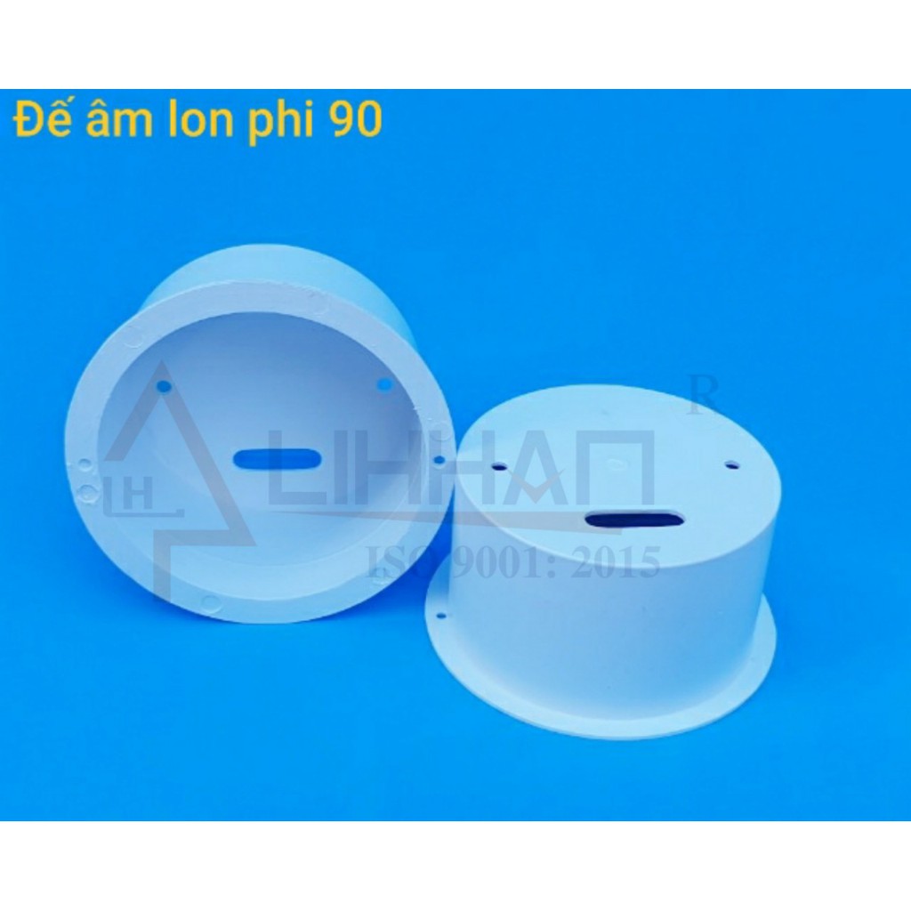 Combo 10 cái Đế âm lon đèn mắt ếch đế lon âm tường thương hiệu Lihhan.