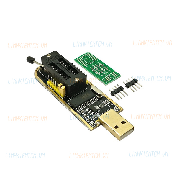 Mạch nạp rom CH341A nạp bios eeprom 24 25 series
