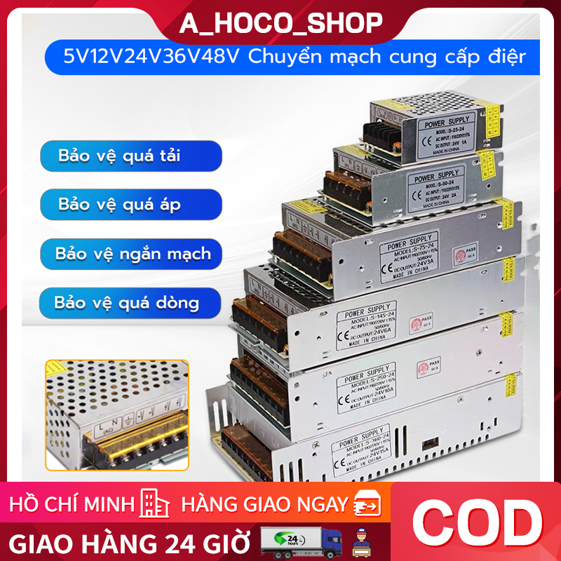 nguồn tổ ong 12V 3A  Đủ Watt