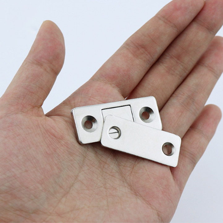 Bộ Chốt Nam Châm Mini Cho Cửa Tủ