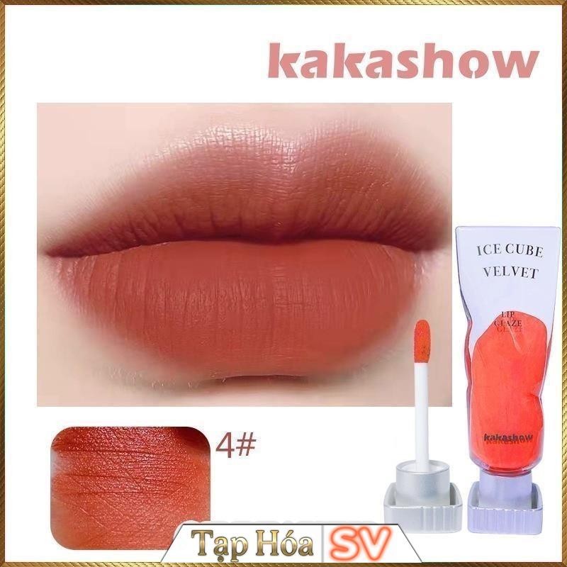 Son bùn chất lì KaKaShow Ice Cube Velvet Lip Glaze Matte