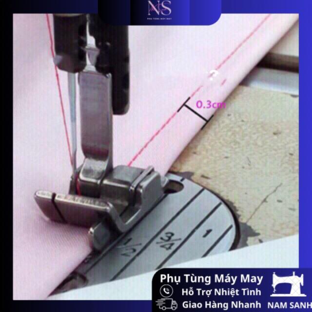 Chân vịt may diễu hoặc may mí máy công nghiệp