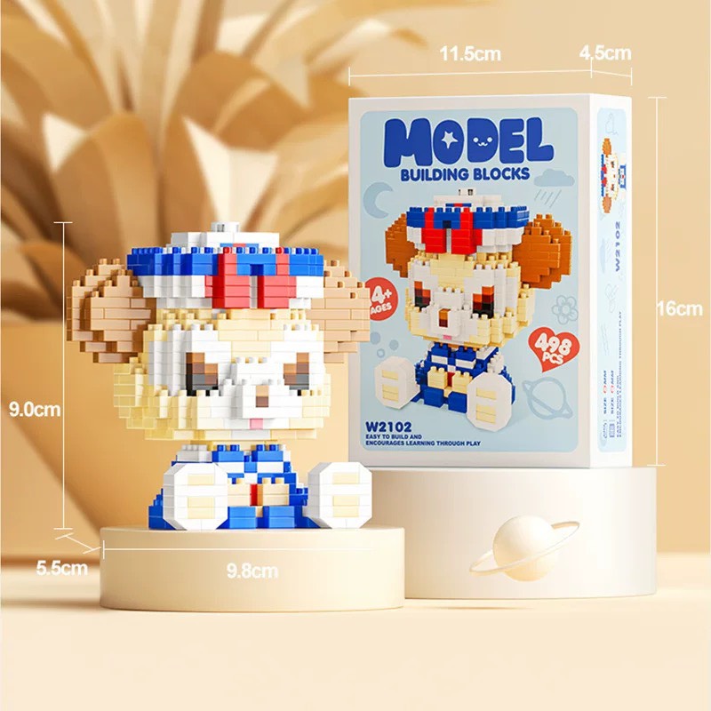 Bộ đồ chơi lắp ráp lego hình thú