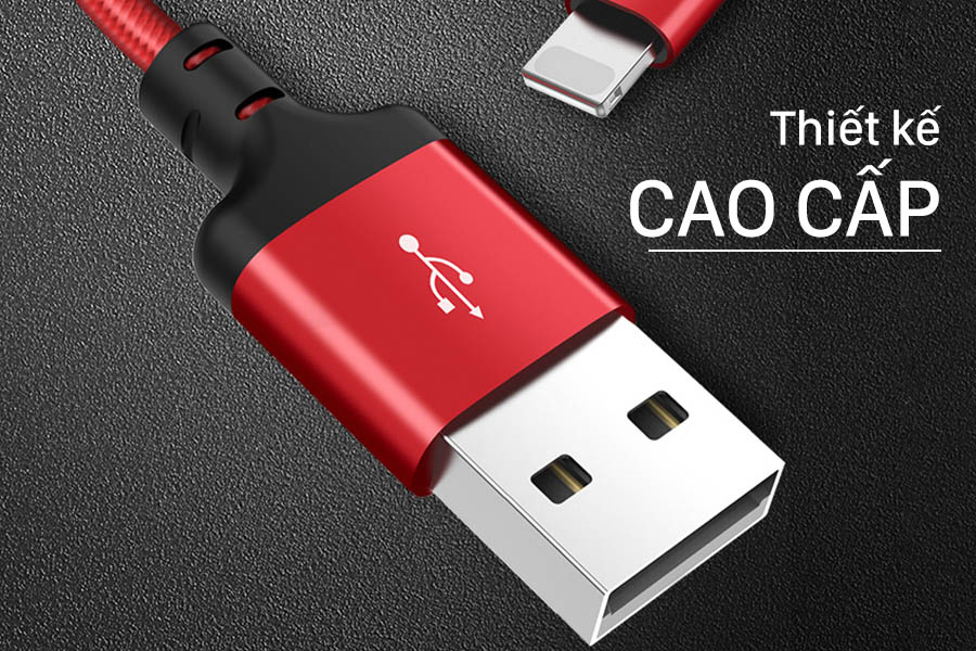Dây cáp sạc Hoco X14 Lightning Cáp Tai nghe ốp