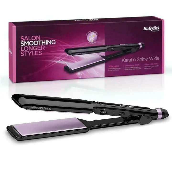 babyliss 2179u sleek control 235 wide straightener