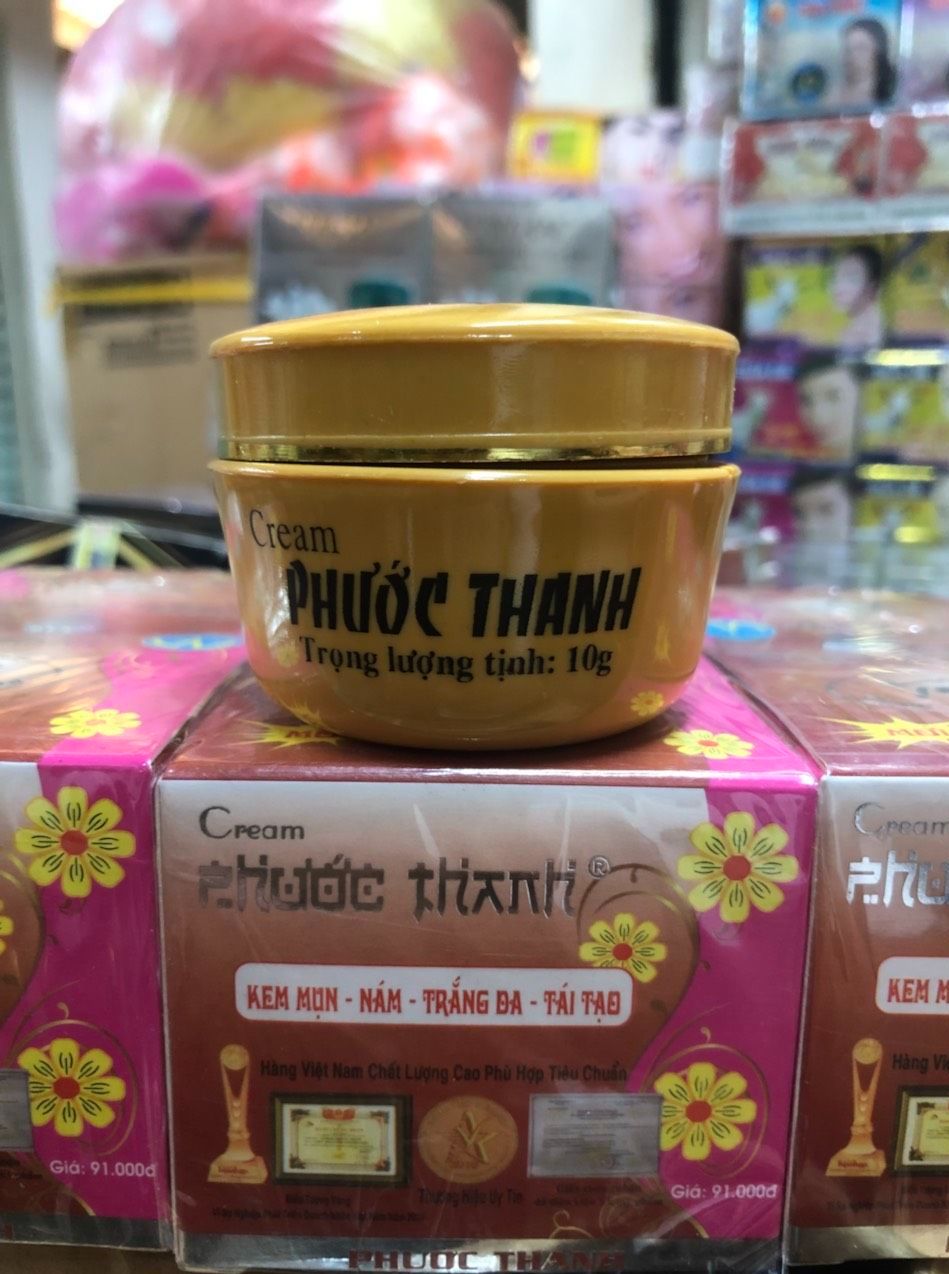 Kem mụn nám trắng da chống lão hóa phước thanh 10g