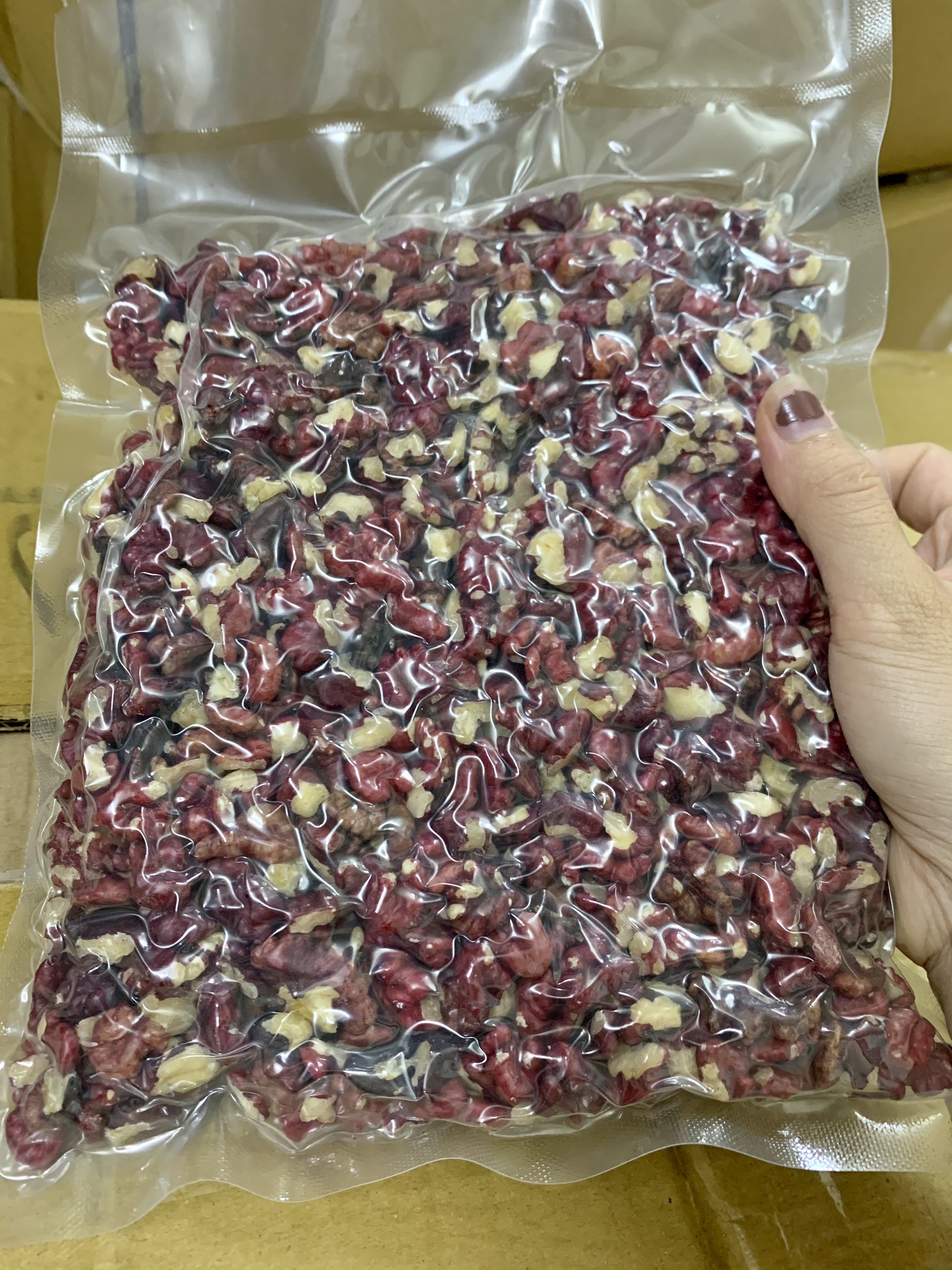 500gr nhân óc chó đỏ tách vỏ hạt vỡ