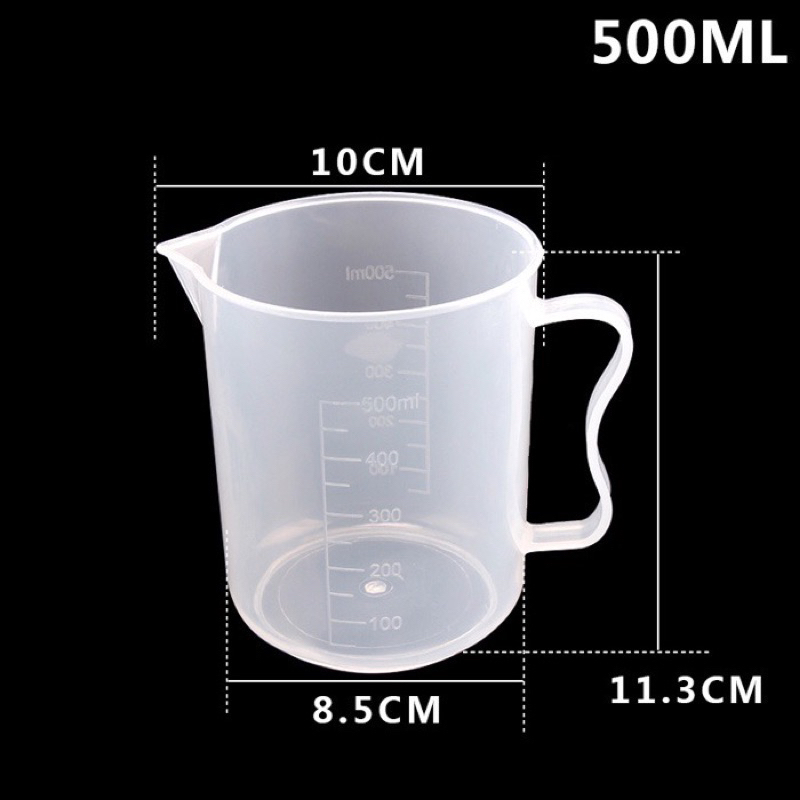 Ca Đong Thể Tích Bằng Nhựa (100ml-1lít)