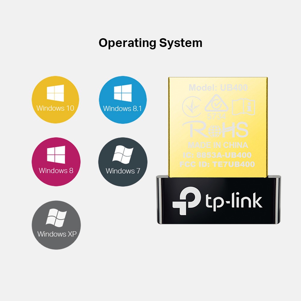 Bộ Chuyển Đổi Bluetooth TP-Link UB400 USB Nano Bluetooth 4.0 - Hãng phân phối chính thức