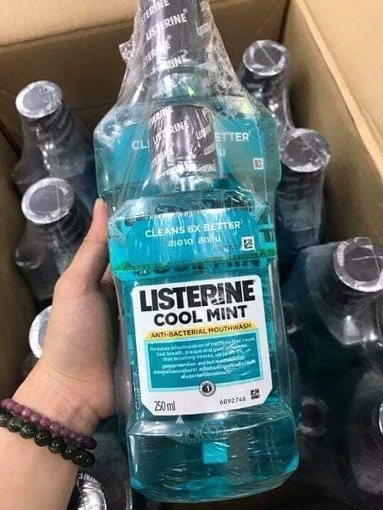 [NỘI ĐỊA THÁI] NƯỚC SÚC MIỆNG LISTERINE COOL MINT 750ML - THÁI LAN
