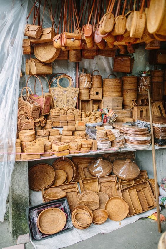 Túi đeo chéo guột, Túi mỹ nghệ Handmade