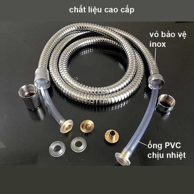 Dây sen ( xịt vệ sinh ) Inox cao cấp 1m5