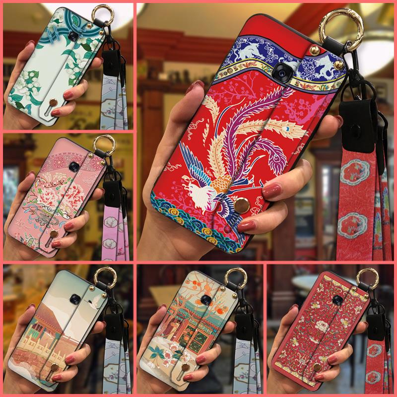 Chinese%C2%A0style%20protective%20Phone%20Case%20For%20Samsung%20Galaxy%20A520/A5%202017%20Dirt-resistant%20Back%20Cover%20Kickstand%20ring%20Lanyard%20-%20Image%207