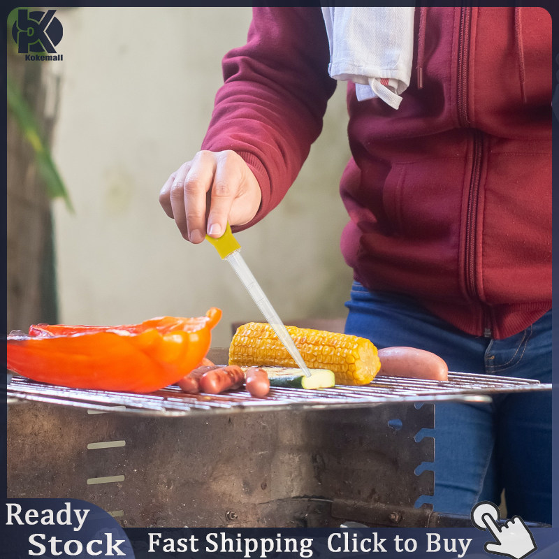 Kokemall Plastic Turkey Baster Reusable Turkey Baster Turkey Flavor Injector Baster