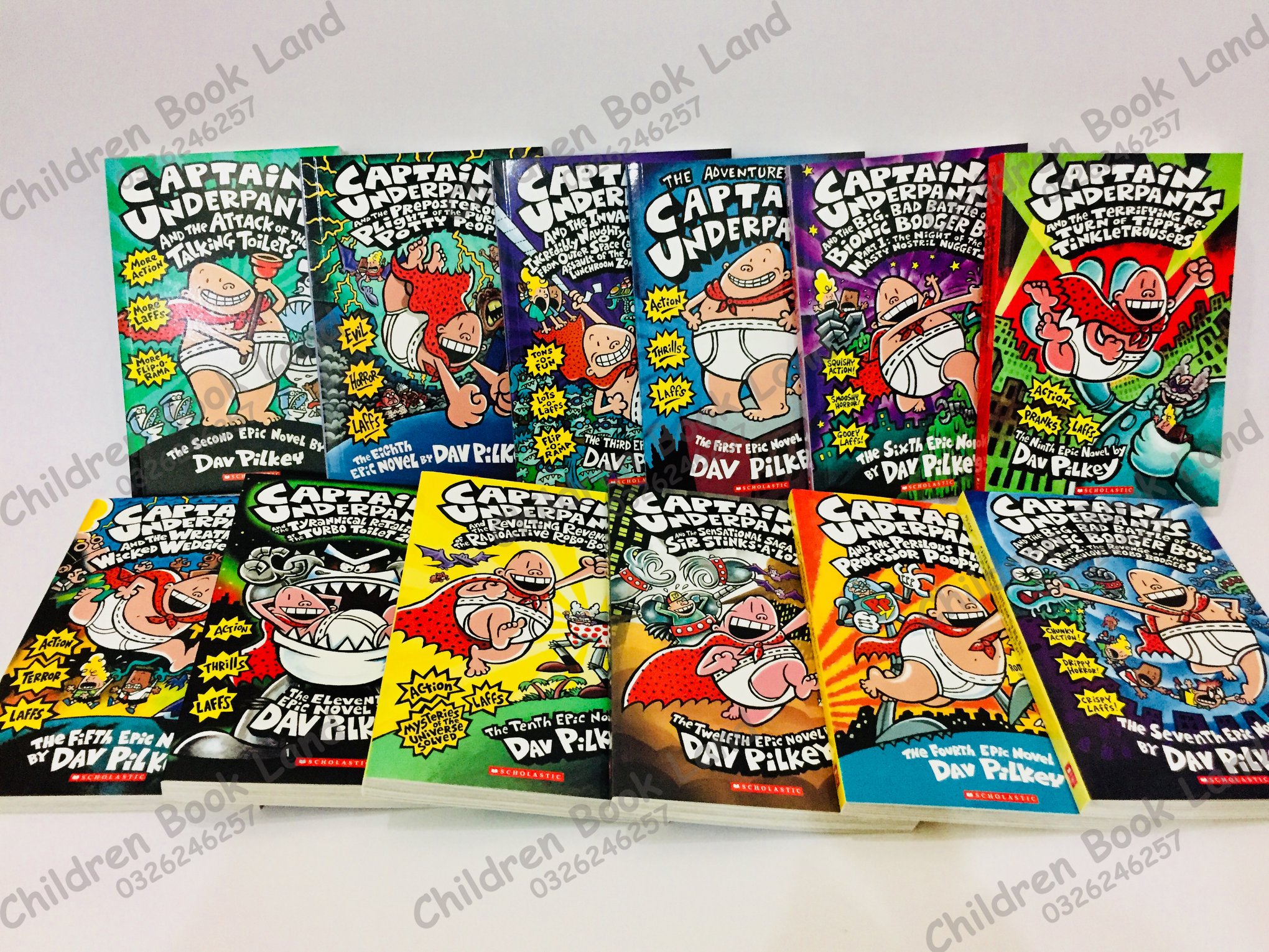 Captain Underpants - 12 quyển