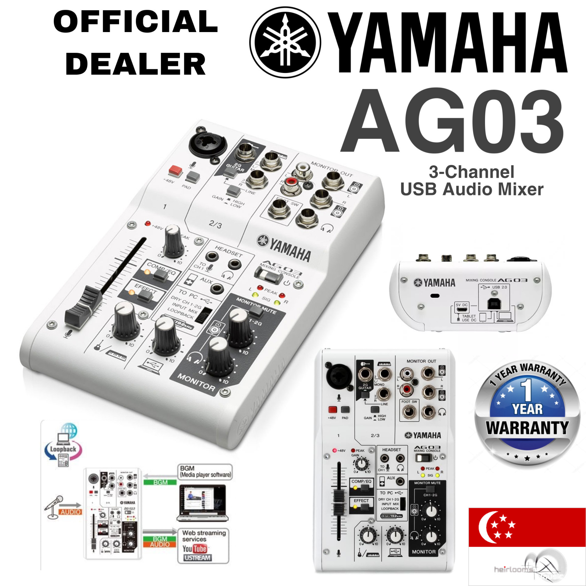 yamaha audiogram 3 usb audio interface