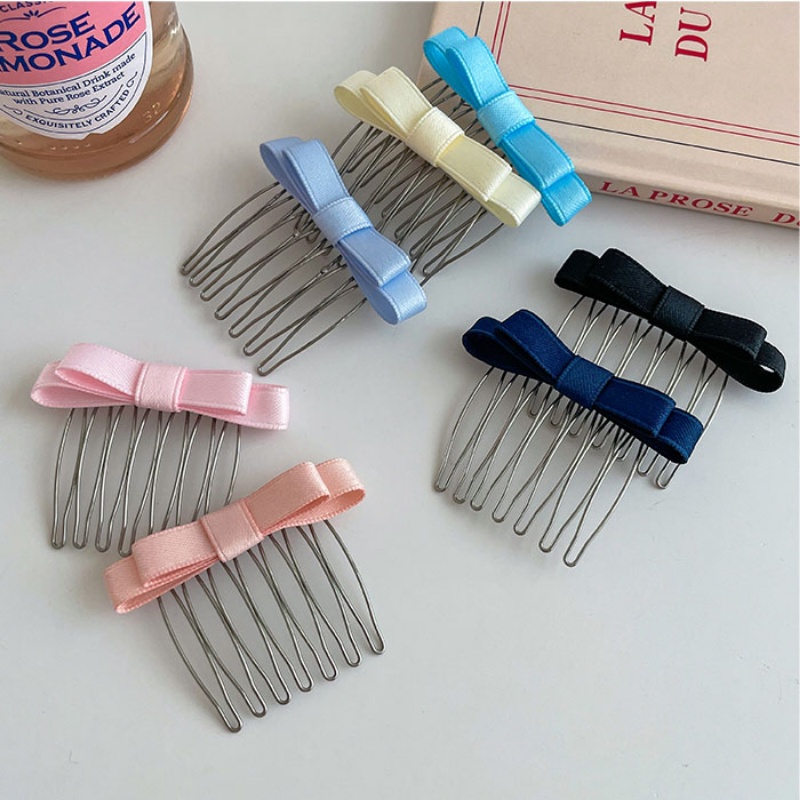 Lược Cài Tóc Đính Nơ Dễ Thương Cho Bé Gái