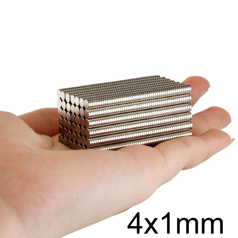 Nam châm viên 4x1mm set n52