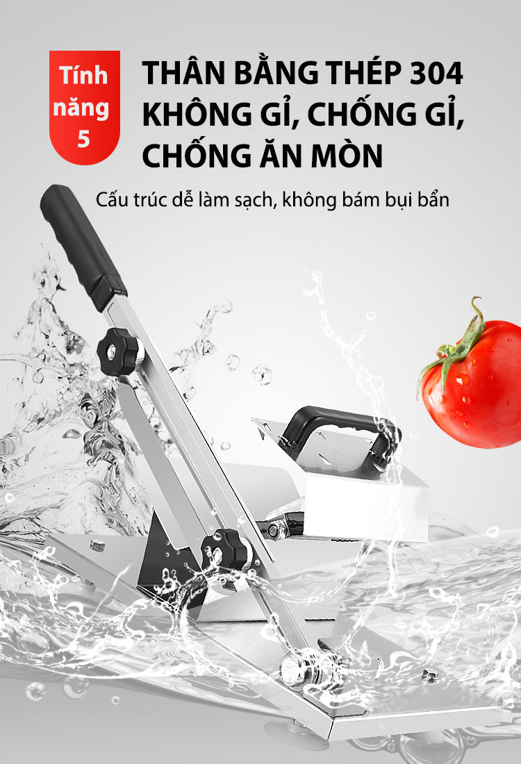 Máy Thái Thịt Đông Lạnh, Dao Cắt Thịt Làm Bếp Đa Năng ( ẢNH THẬT )