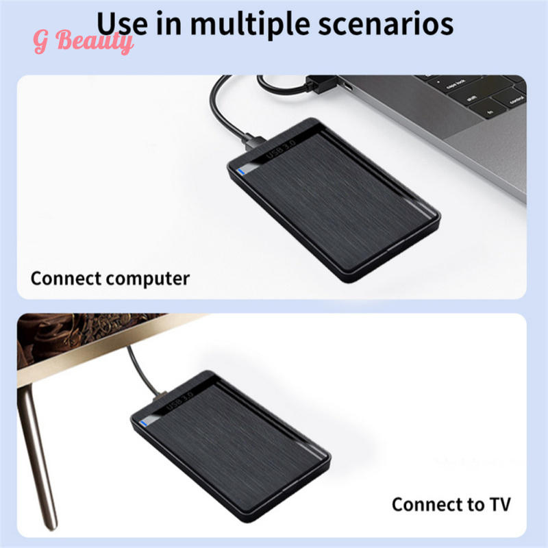 USB3.0 SATA 5Gbps Tool Free Enclosure HDD SSD External Enclosure Adapter For Laptops Desktop Computers Phones