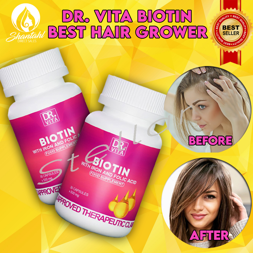 Sale Today! ORIGINAL  WOMEN BIOTIN with Iron Folic Acid for WOMEN  Anti Hair Loss For Thinning Hair With Natural ,Anti Hair Fall Restore and  Strengthen Hair With Hair Growth Serum |