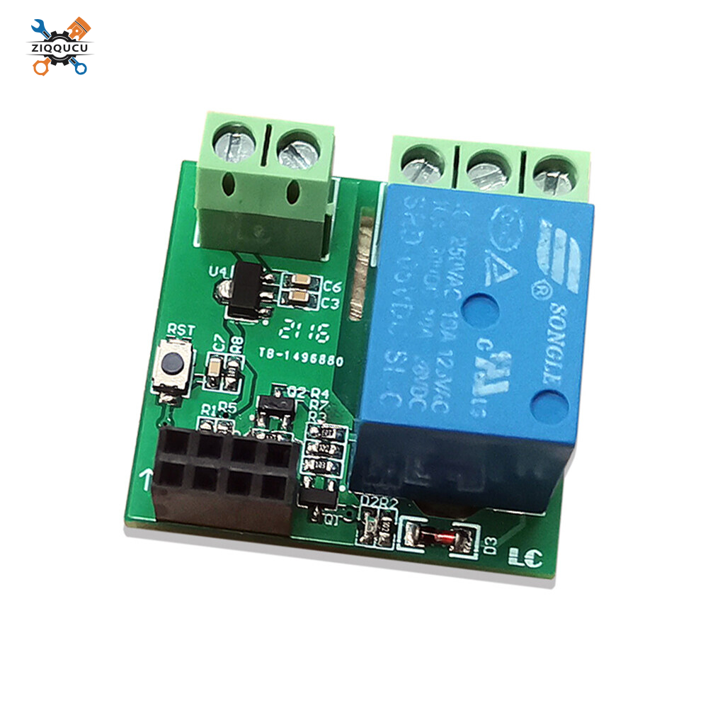 Diymore panthon esp8266 esp-01/01s dc5v wifi relay module separate base plate