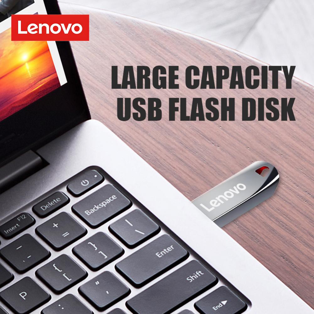 Original Lenovo USB Flash Drive 2TB USB 3.0 Waterproof High Speed USB Stick Portable SSD 512GB Metal Pendrive U Disk USB Memory.