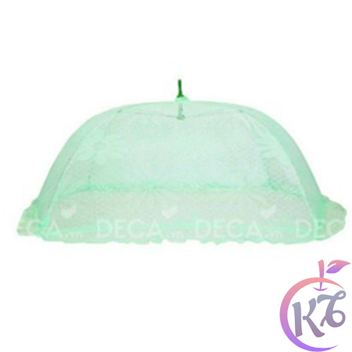 Mùng lưới chụp chống muỗi cho bé Jiading size nhỏ bảo vệ an toàn cho bé khi ngủ - 0802 -Màu xanh lá - mung luoi chong muoi cho be