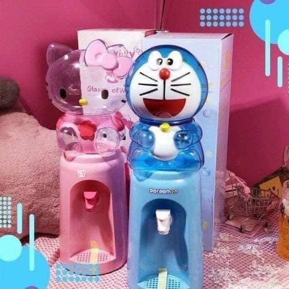 Bình nước mini doremon, hello kitty cao cấp loại 2 lít cho bé HL