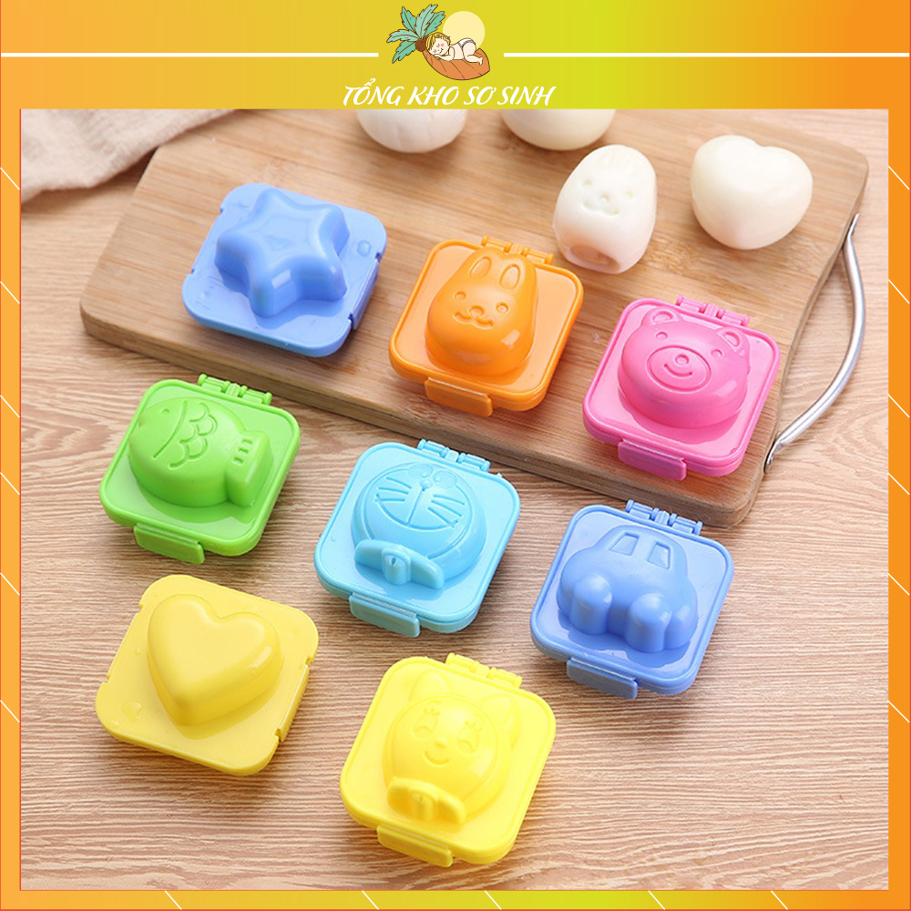 Khuôn làm cơm nắm cho bé hình động vật dễ thương