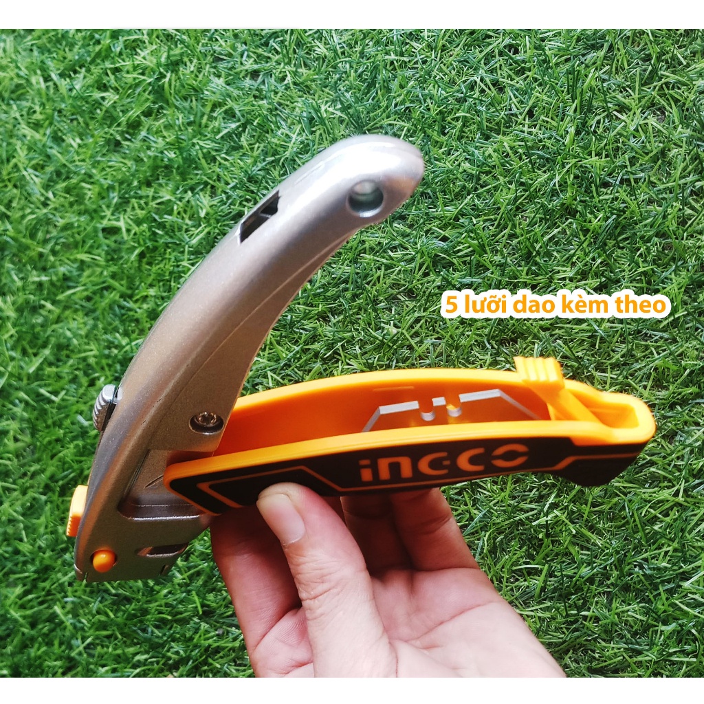Dao rọc giấy cao cấp INGCO HUK6128