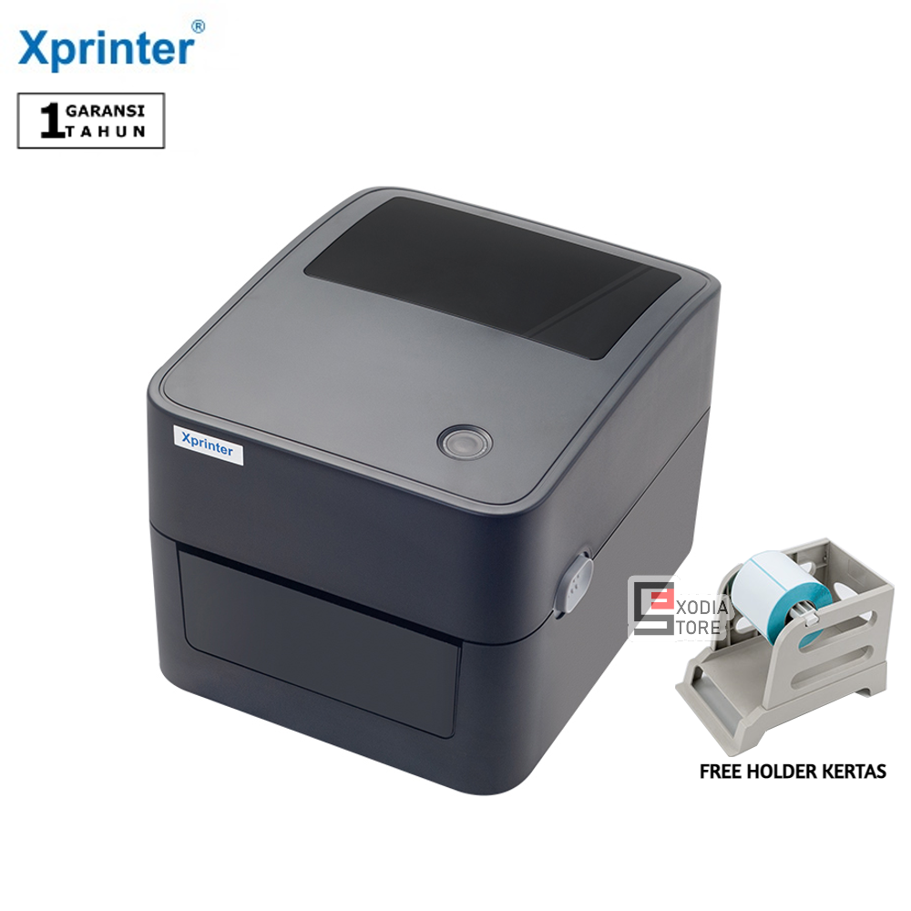 XPrinter XP D4601B Printer Barcode Label Stiker 4601 USB Bluetooth Free ...